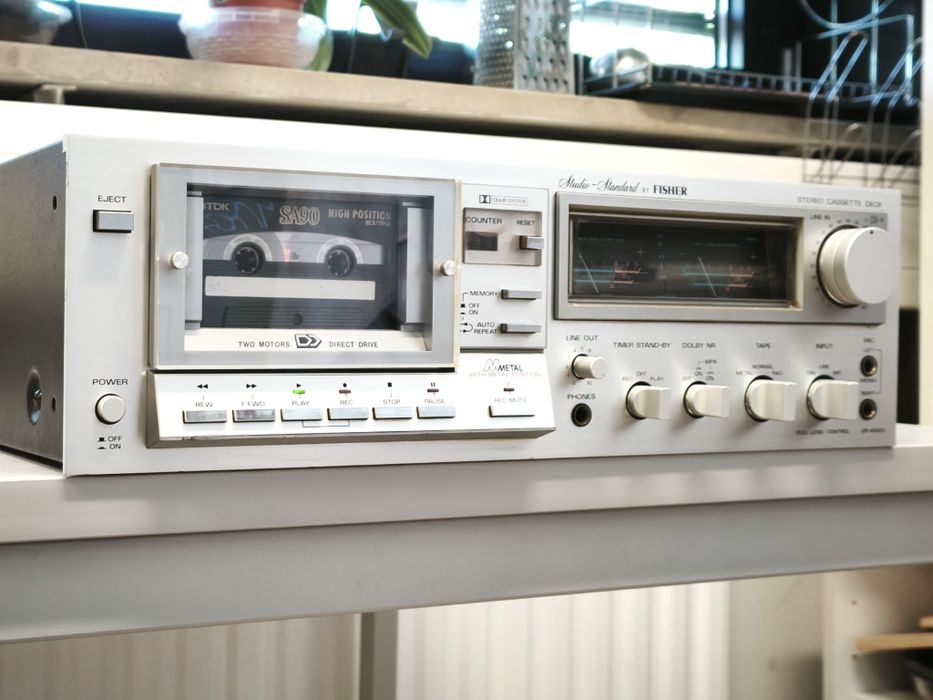 Касетна дека Fisher CR-4150 ! Direct Drive ! Відмінний стан ! Японія!