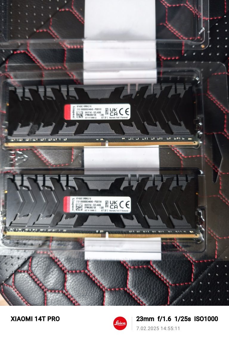 Ram 2x8 Gb Kingstone Fury Renegade