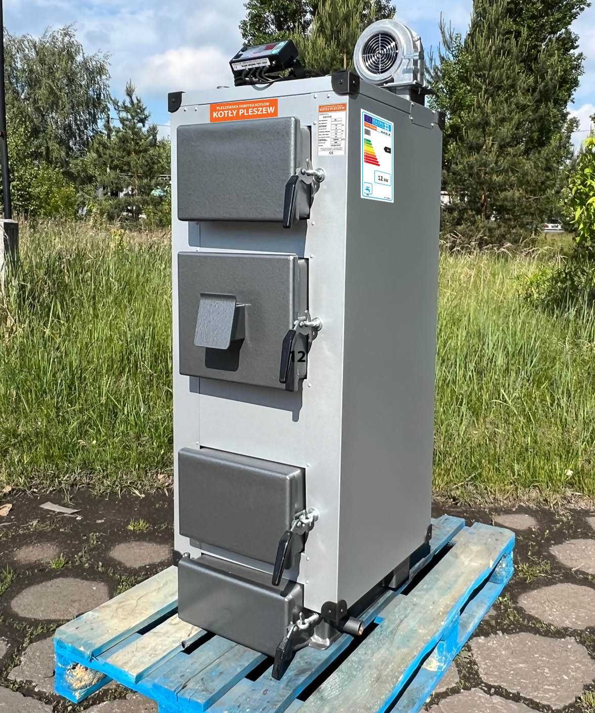 Kocioł 12kW Drewno Węgiel Kotły Blacha 6mmm