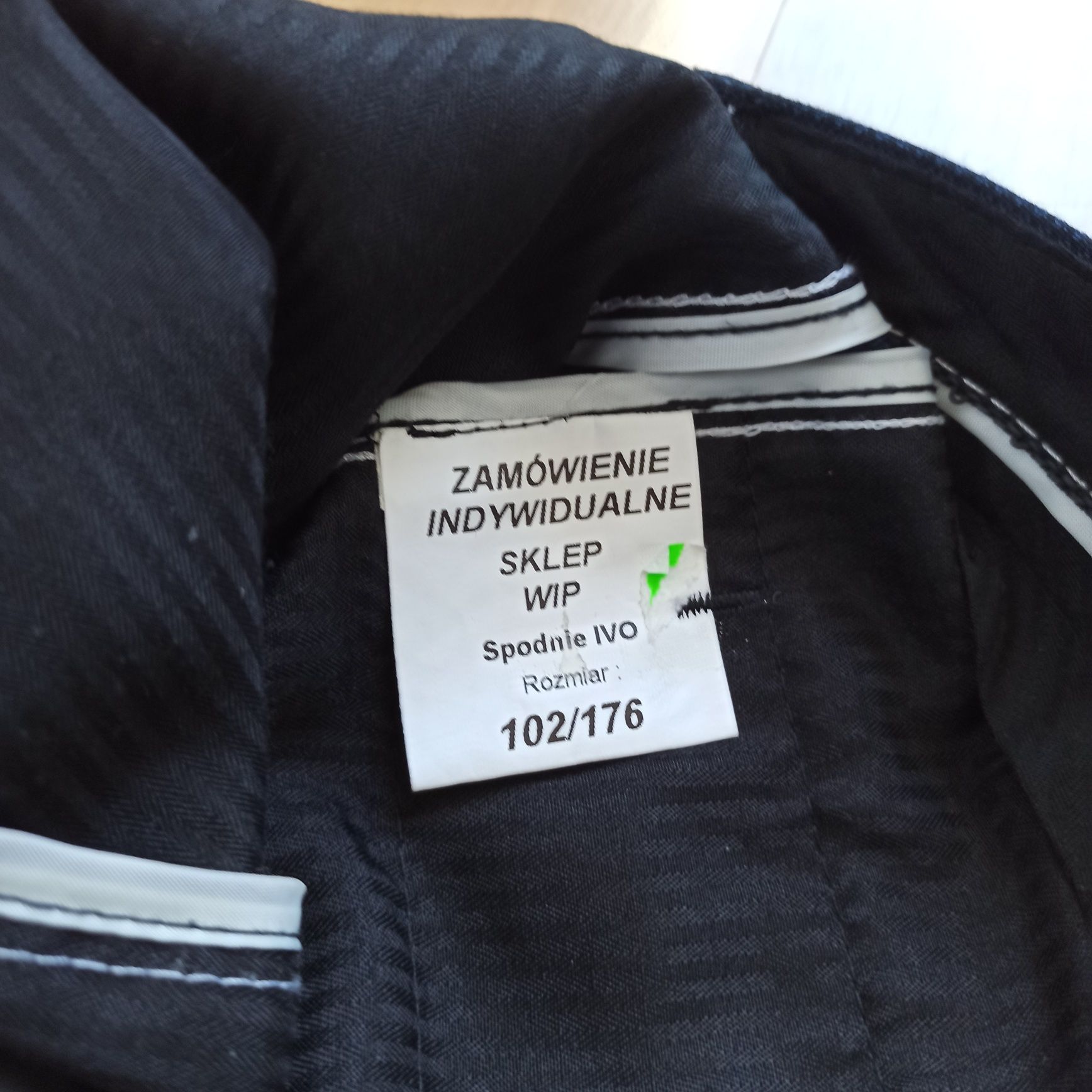Garnitur męski marynarka i spodnie 112/176/98