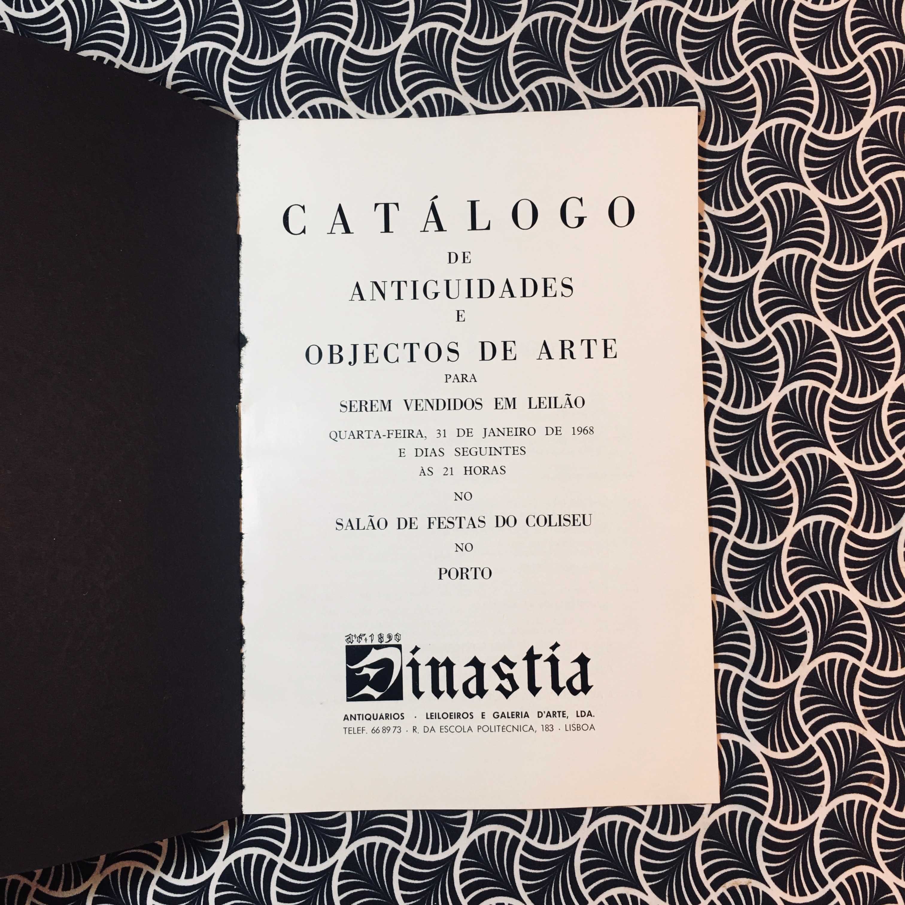 Catálogo de Antiguidades e Objectos de Arte Dinastia - Jan. 1968