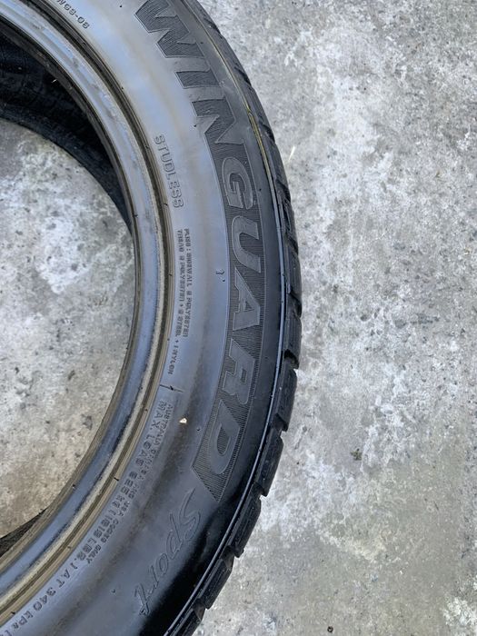 Зимова шина(резина) 225/55 R17 “ROADSTONE” WinGuard  - 1шт