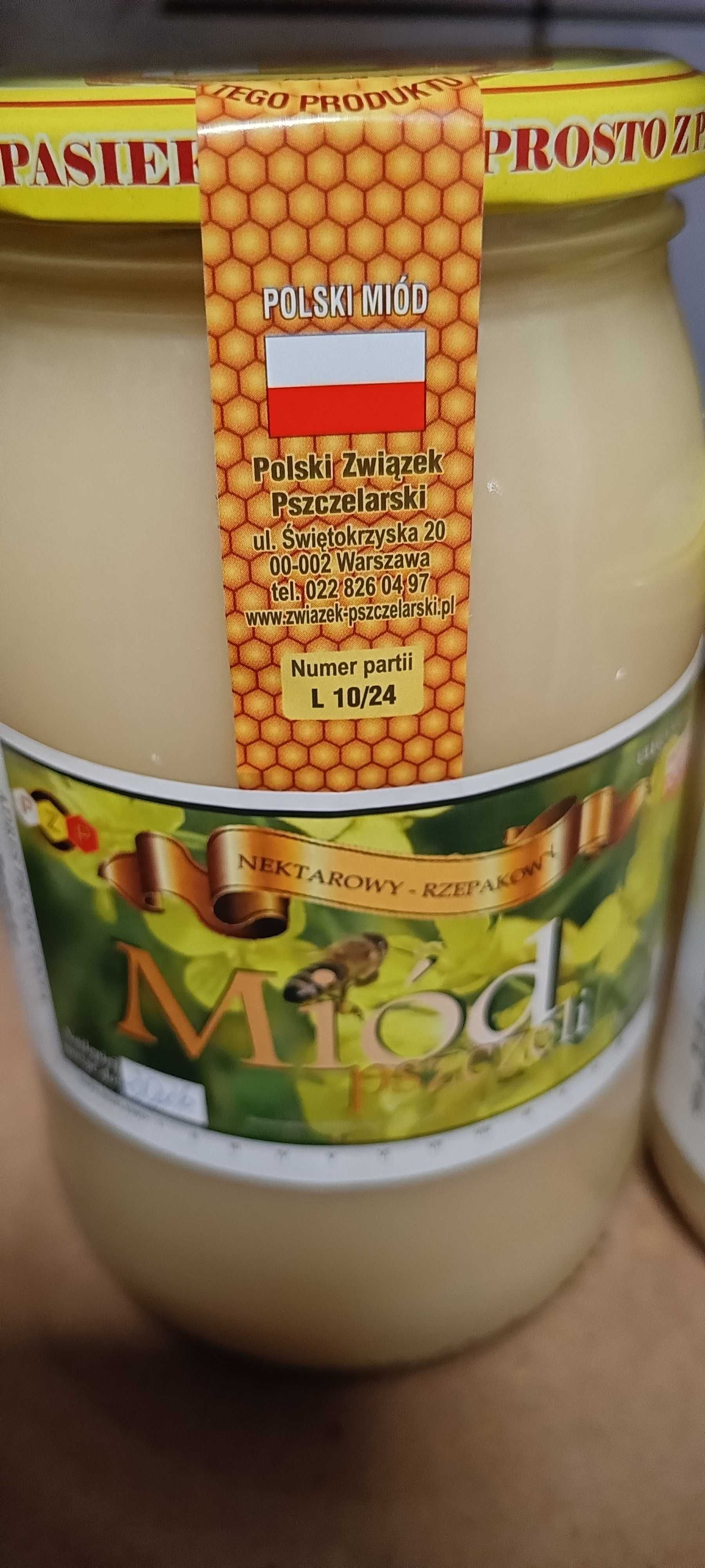 Miod z własnej pasieki