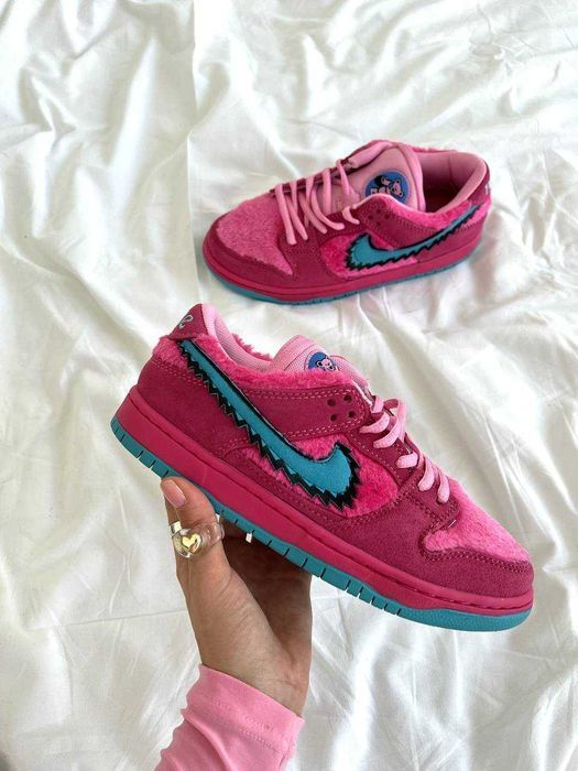 Кросівки Nike SB Dunk Low Grateful Dead Bears Crimson premium