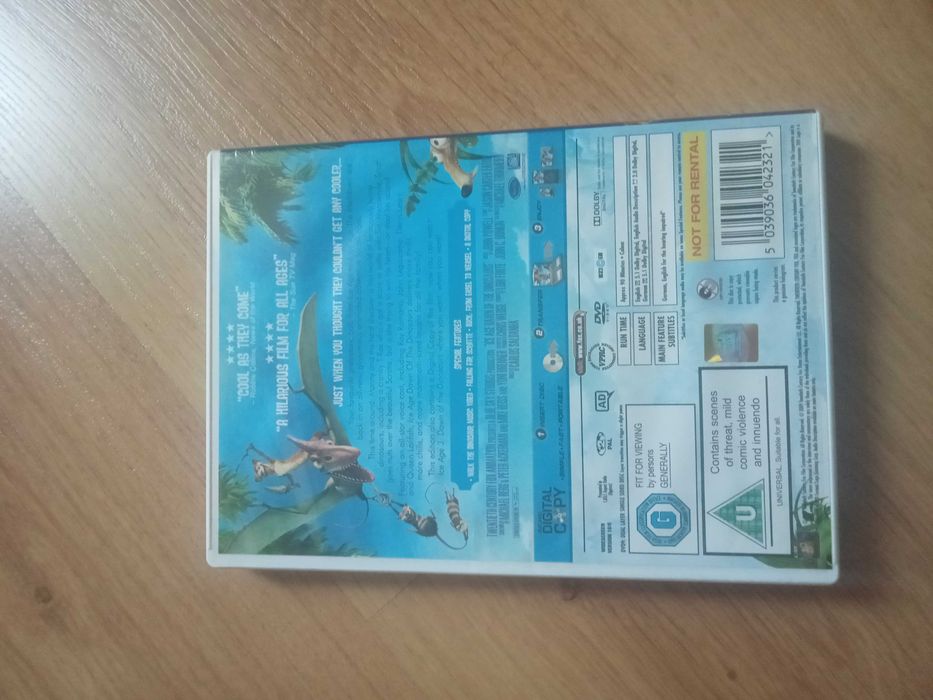 DVD Ледниковый период 3 на английском.
