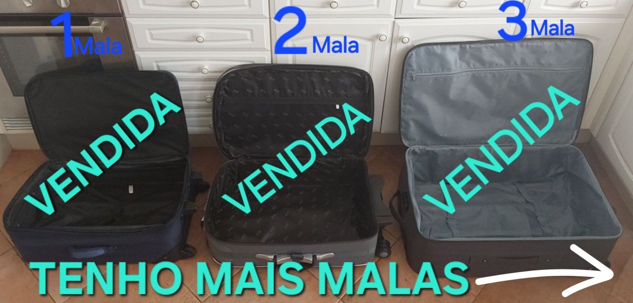 MALA's VIAGEM DE PORÃO COM TROLLEY E CADEADO CÓDIGO.Casa,Mudanças,etc.