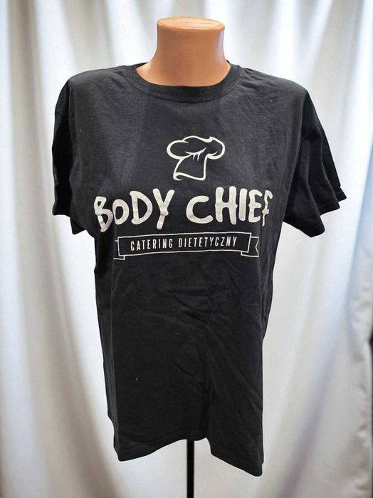 T-shirt z napisem Body Chief – rozmiar L