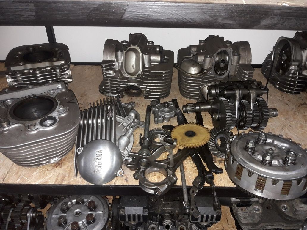 Yamaha XV virago 535 xv535 części tryby  głowica cylinder sprzęgło