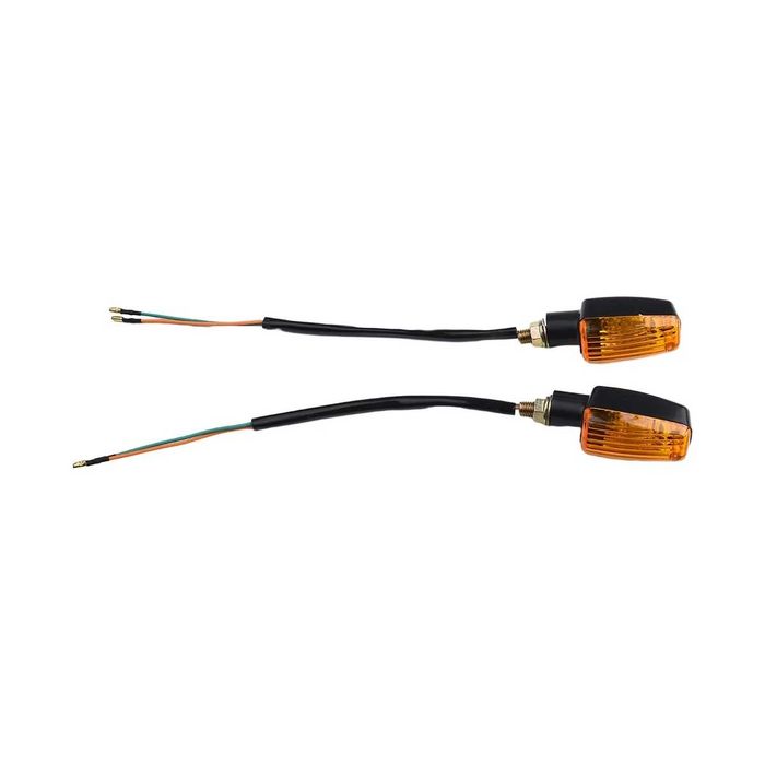Piscas 12V - Par universal âmbar
