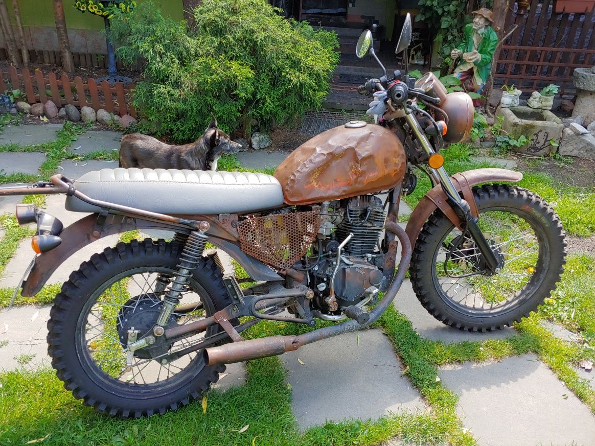 Ratbike zrobiony z Romet ogar cafe 125