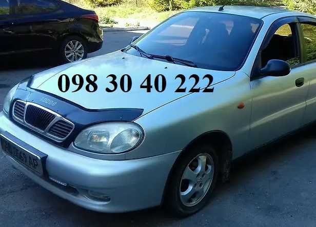 Дефлектор капота Chevrolet / Daewoo / Zaz Lanos мухобойка Ланос