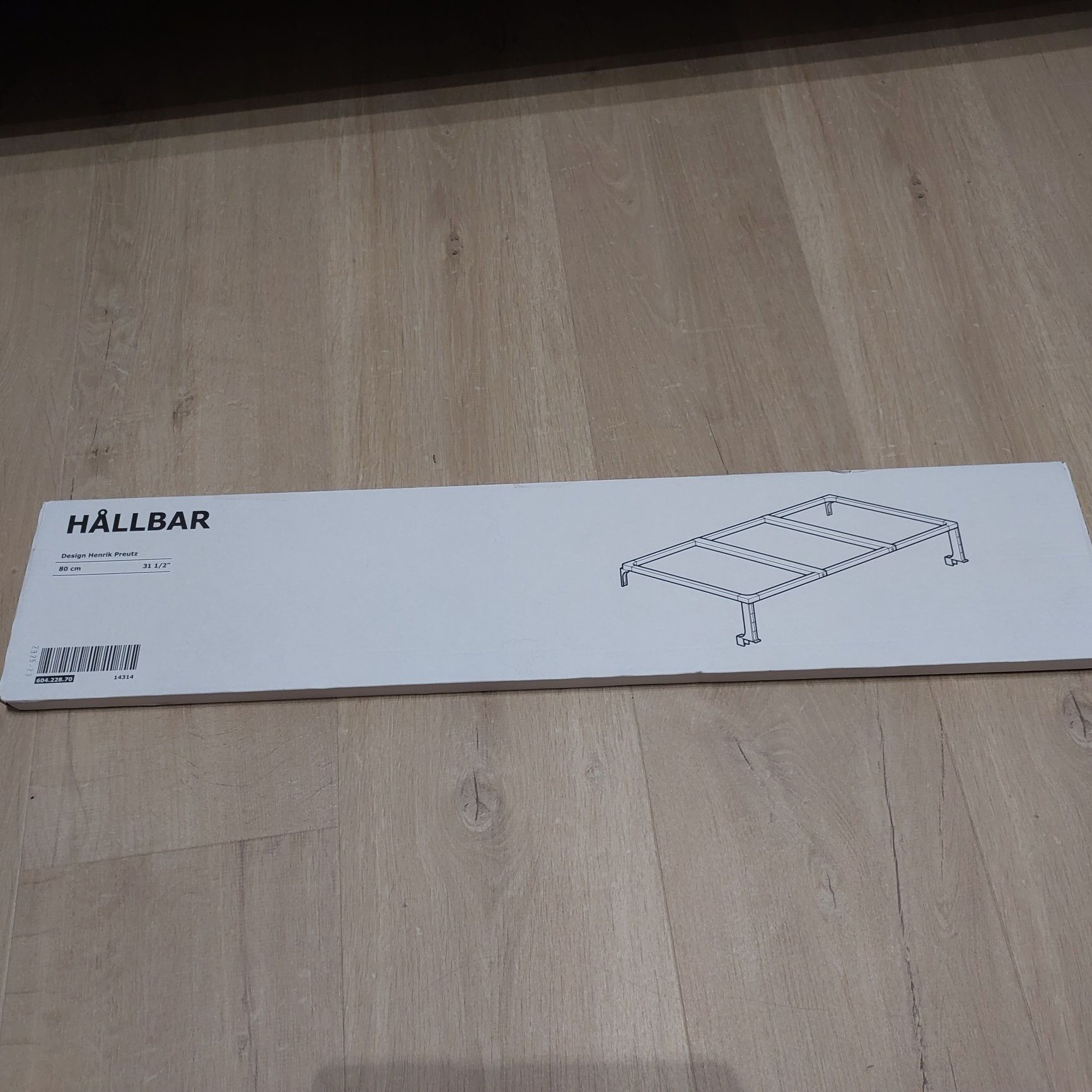 IKEA HALLBAR rama do kosza 80 cm