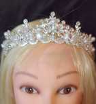 Diadem Tiara korona ślubna
