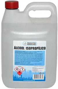 Álcool isopropílico (IPA) 5 Litros, para impressão 3d e eletrónica