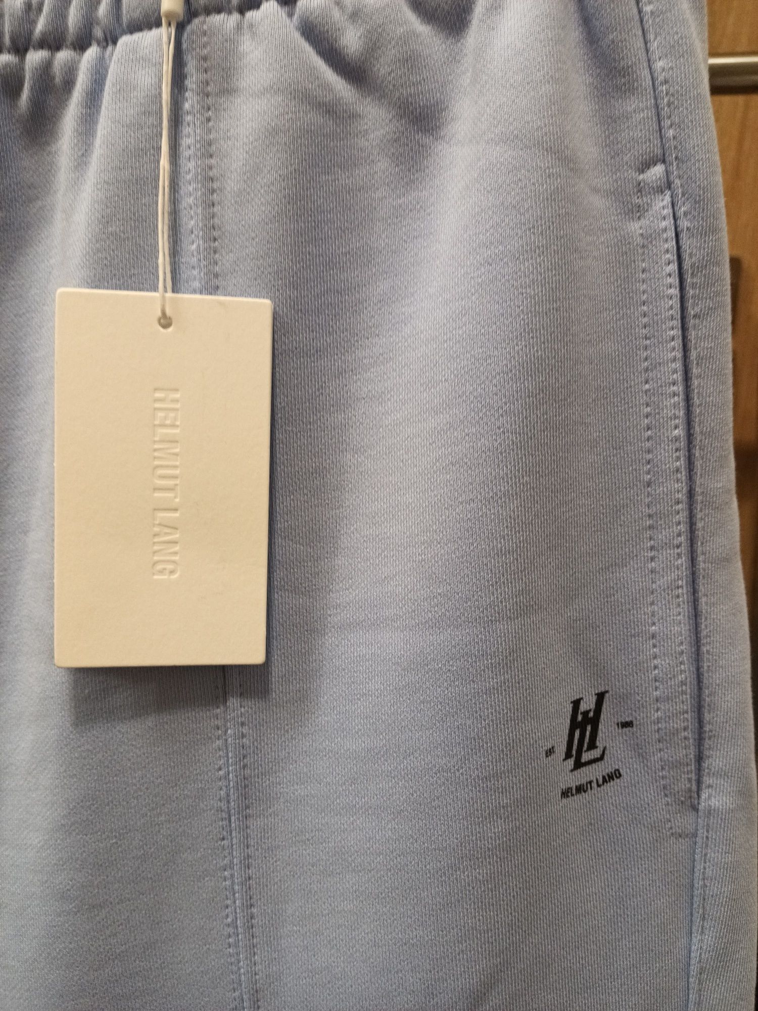 Helmut Lang logo sweetpants spodnie dresowe unisex