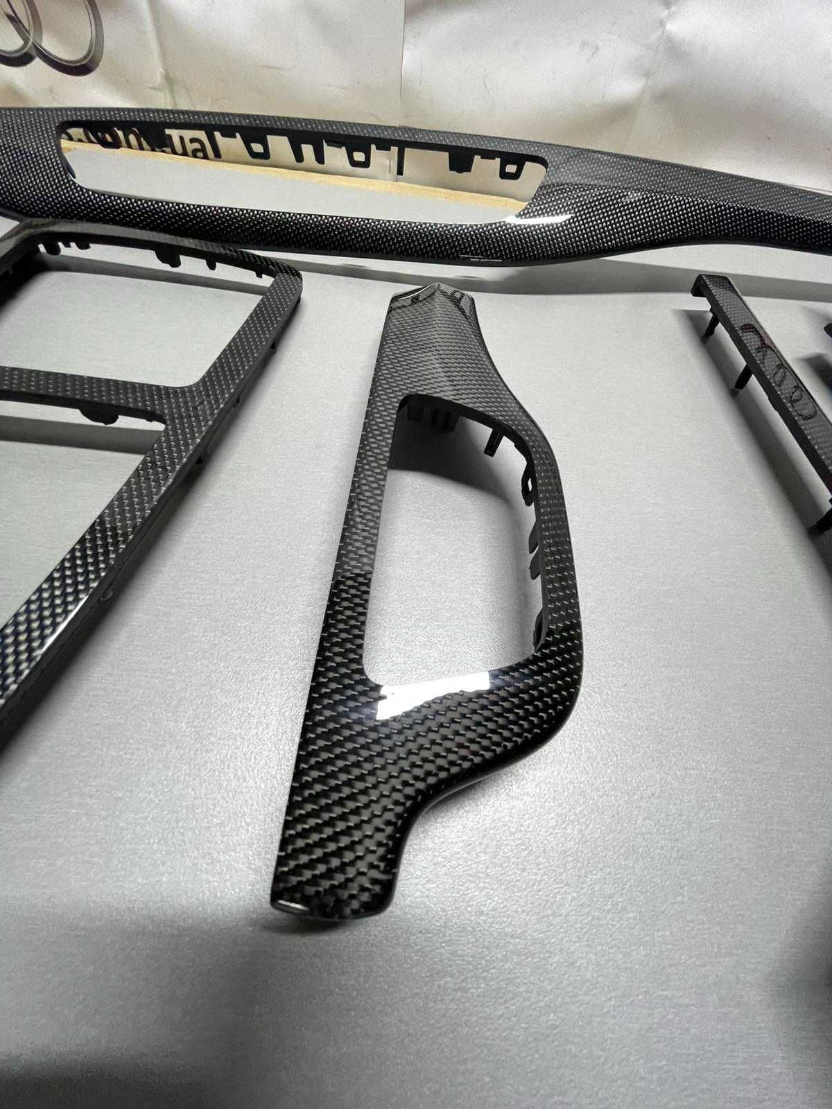 Декор комплект карбон Q7 4M дорестайл Carbon 2015-2019 ку7 кю7 4м