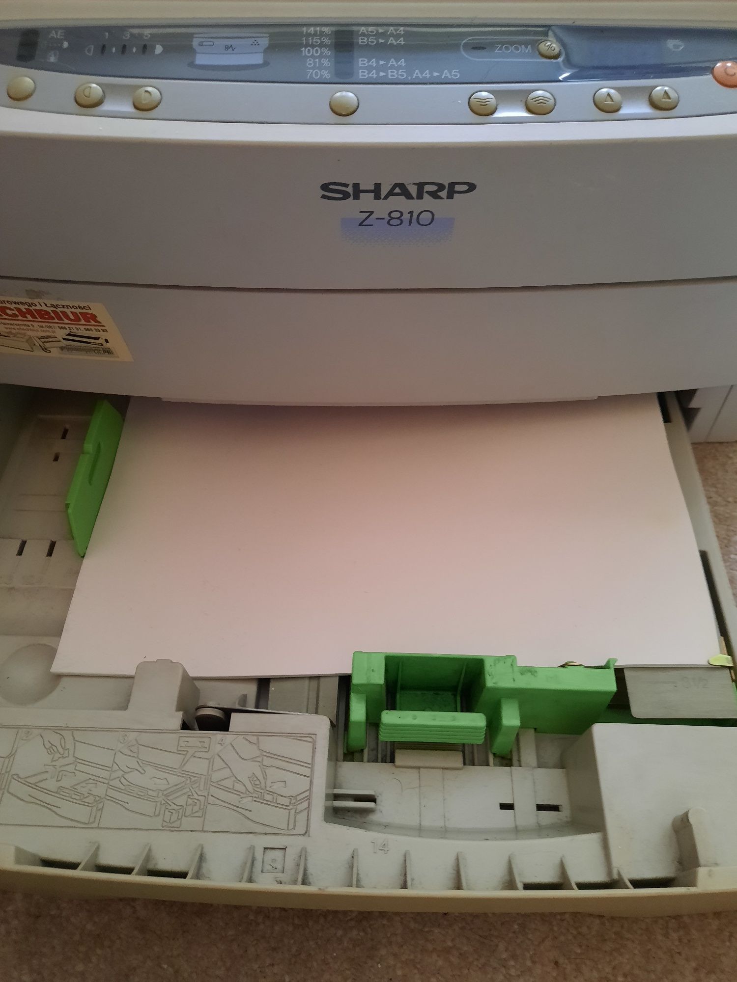 Kserokopiarka Sharp Z-810