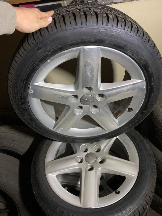 Колёса в сборе r17 5/112 audi vw skoda