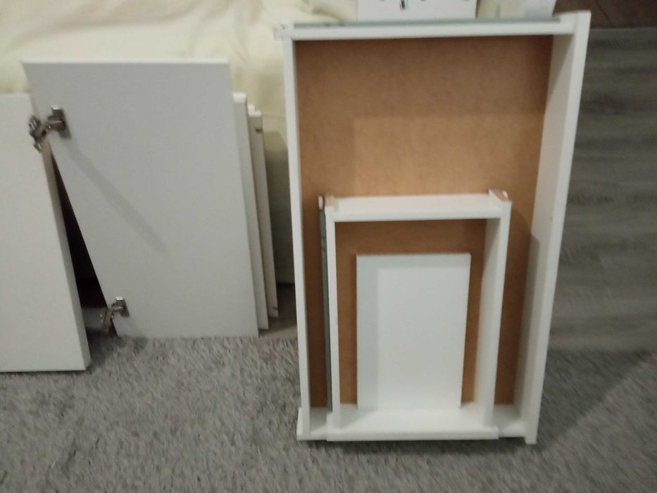 Biurko z szafką Ikea Micke