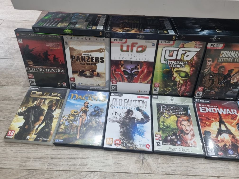 Gra PC DVD CD Klasyka Gier 50 zł za 5 wybranych sztuk