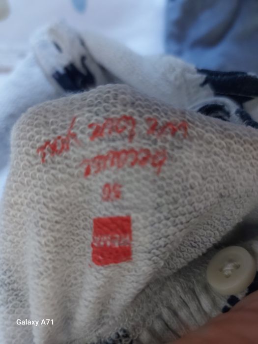 Spodenki ogrodniczki  50 newborn