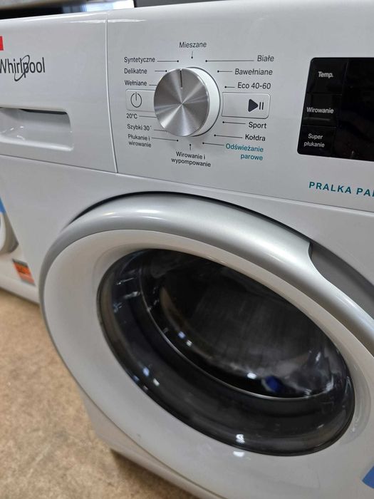 OUTLET NOWA Whirlpool 9KG Pralka 1200obr FFB9258SVPL gwar 2 lata P2 &