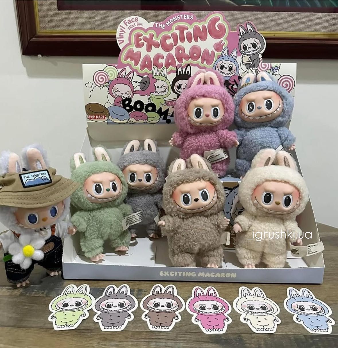 Лабубу брелок, игрушка с брелоком
Pop Mart Labubu Monsters тренд 2025