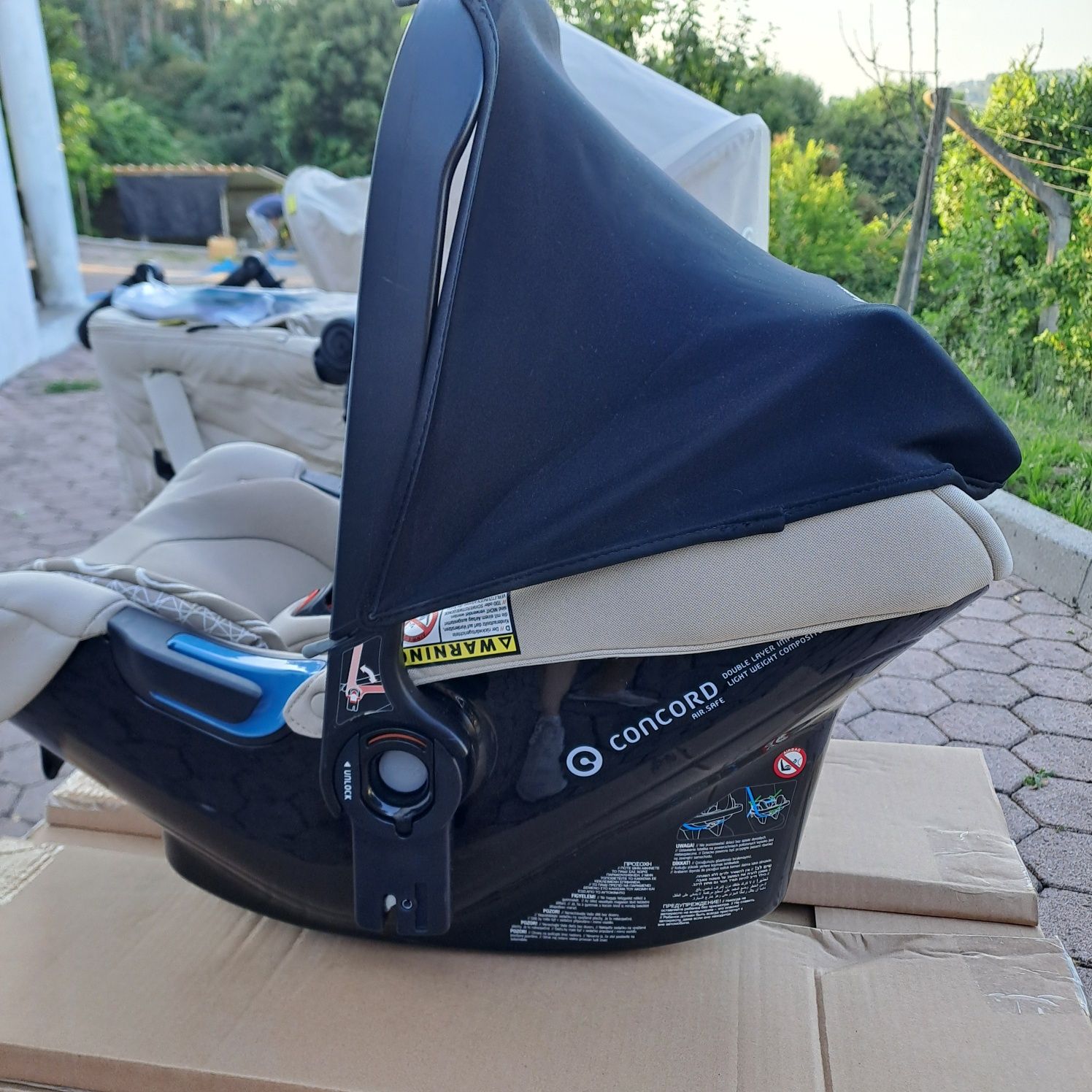 Cadeira auto, ovo. Bom estado. Mais isofix.