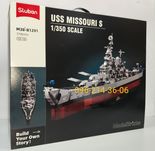 Конструктор Sluban M38-B1291 Військовий корабель Лінкор USS Missоuri