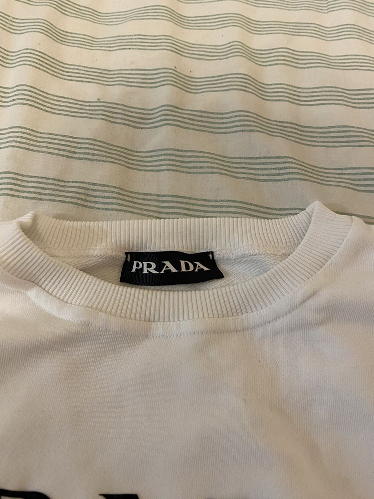 Sweatshirt Prada Branca