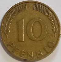 10 Pfennig F 1950