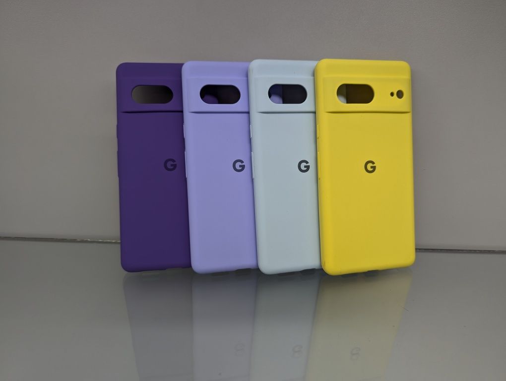 Google Pixel 7 Противоударный чехол з логотипом софт тач Чохол
