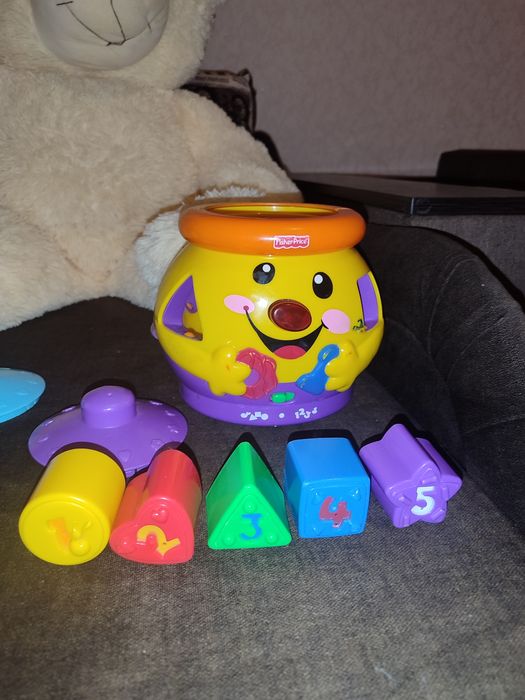 Сортер fisher price горщик фішер прайс укр.мова