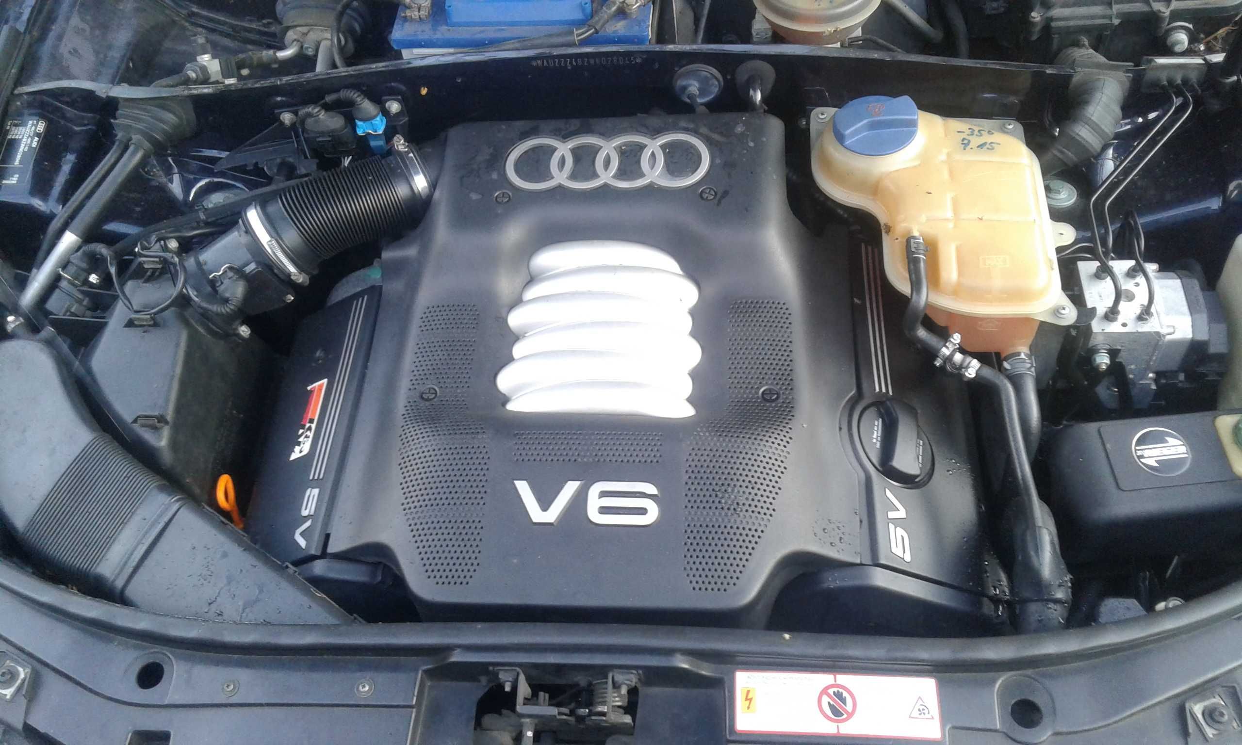 Silnik z osprzętem AUDI A4 B5 AUDI A6 C5 2.4 AML APS AGA ARJ ALF ARN