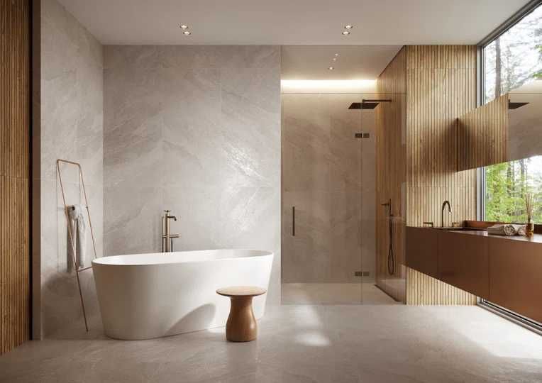 Opoczno Sandbank Cream Matt Płytki Gres 60x120 CM 7 paczek