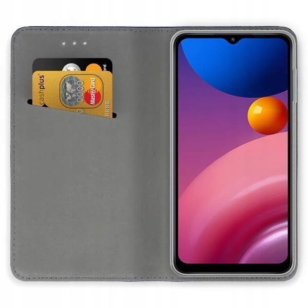 Etui Z Klapką Magnetic Samsung A13 5G / A04S Ciemnozielone