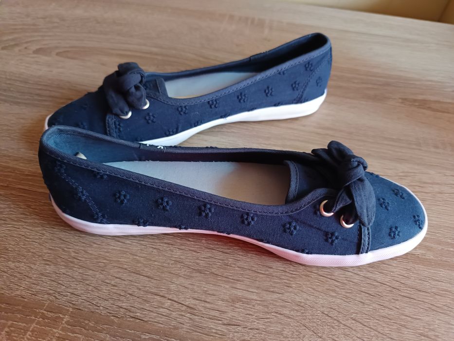 Trampki baleriny granatowe Keds 38/39