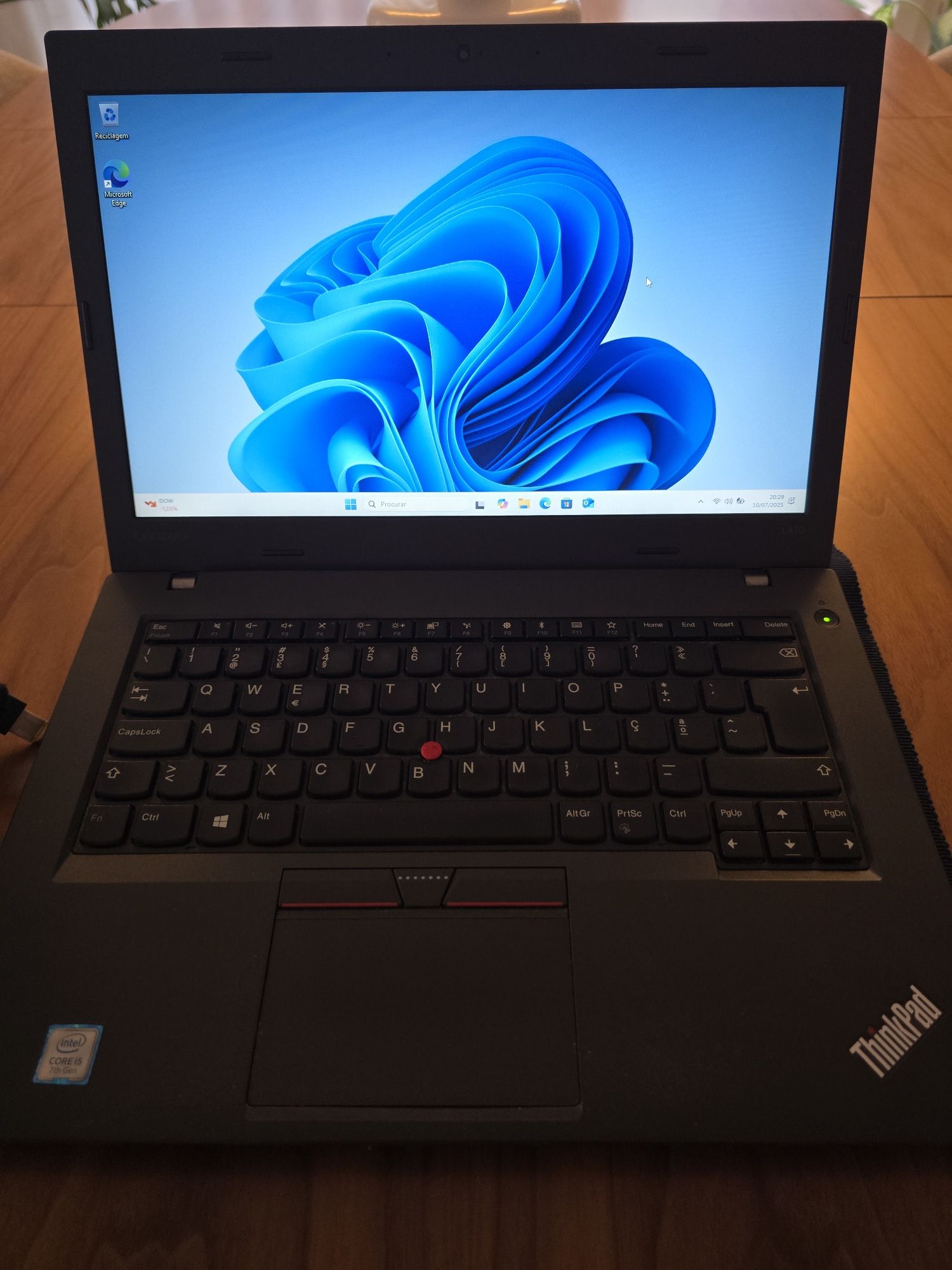Lenovo L470 i5 SSD c/NOVO. Troca/retoma. Windows 11