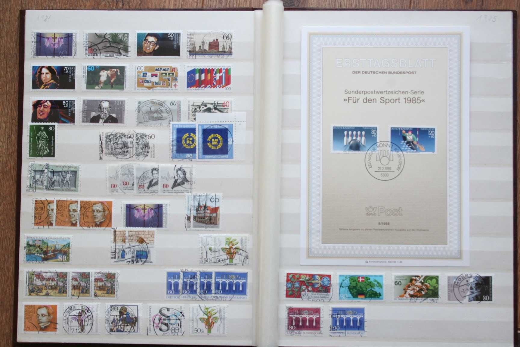 Klaser ze znaczkami z Niemiec AA10