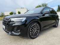 Audi Q7 Audi Q7 3.0 TDI Quattro 7os S line x2 czerwone pasy hak radary