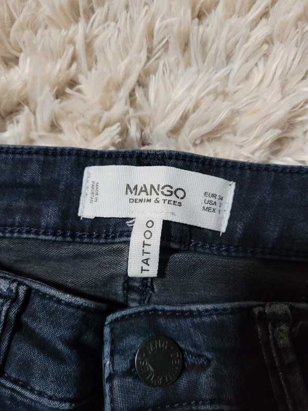 Damskie spodnie jeansy Mango, rozm. XS