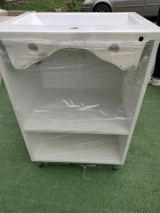 Тумба МДФ ,60 см. з умивальником в ванну кімнату.