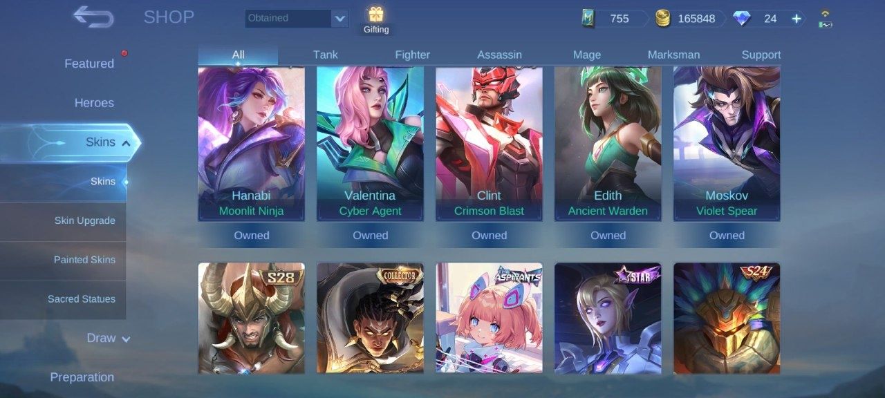 Аккаунт Мобайл Леджендс ML MLBB mlbb, mobile legends