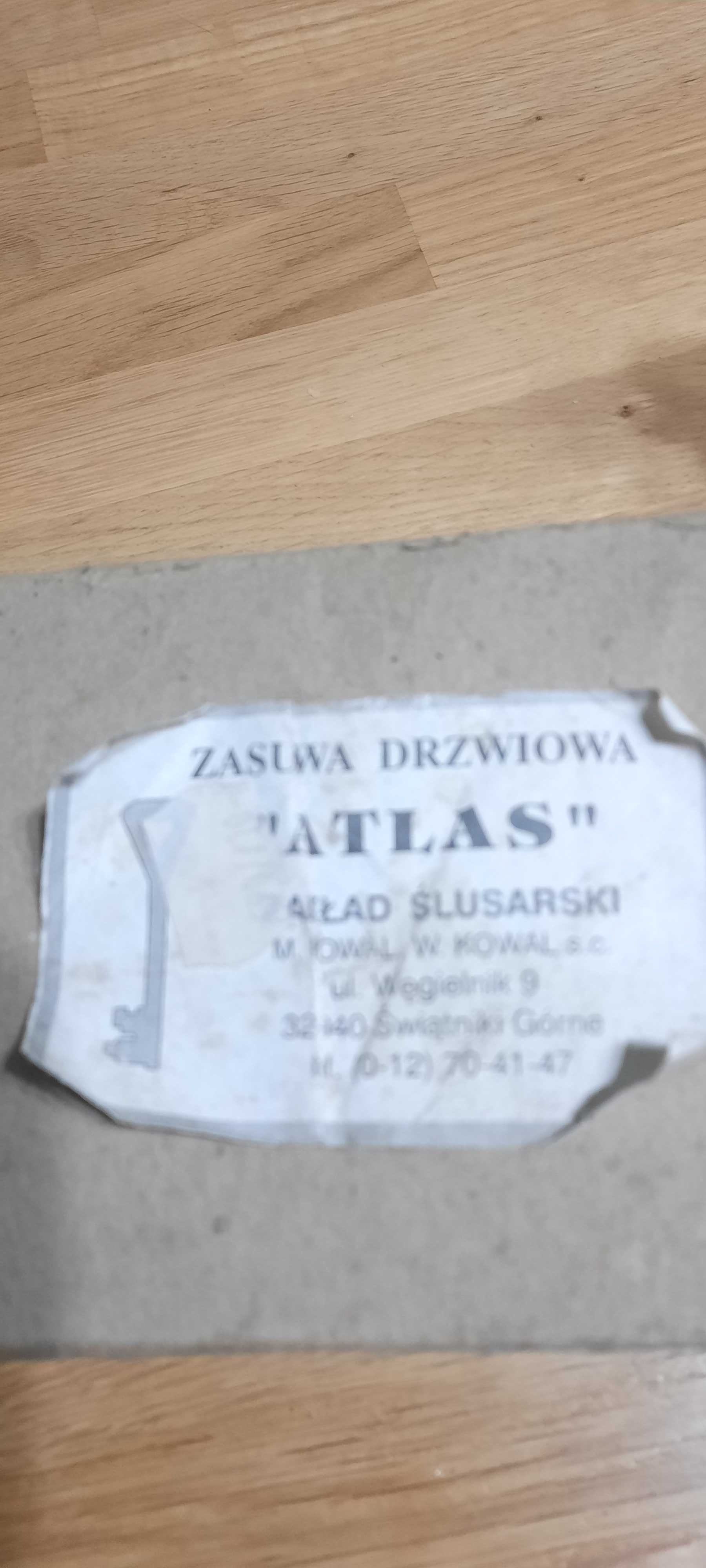 Nowa Zasuwa drzwiowa ,,ATLAS klucze zamknięcie drzwowe