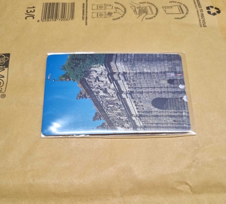 Próbna karta telefoniczna Gdańsk Brama wyżynna.