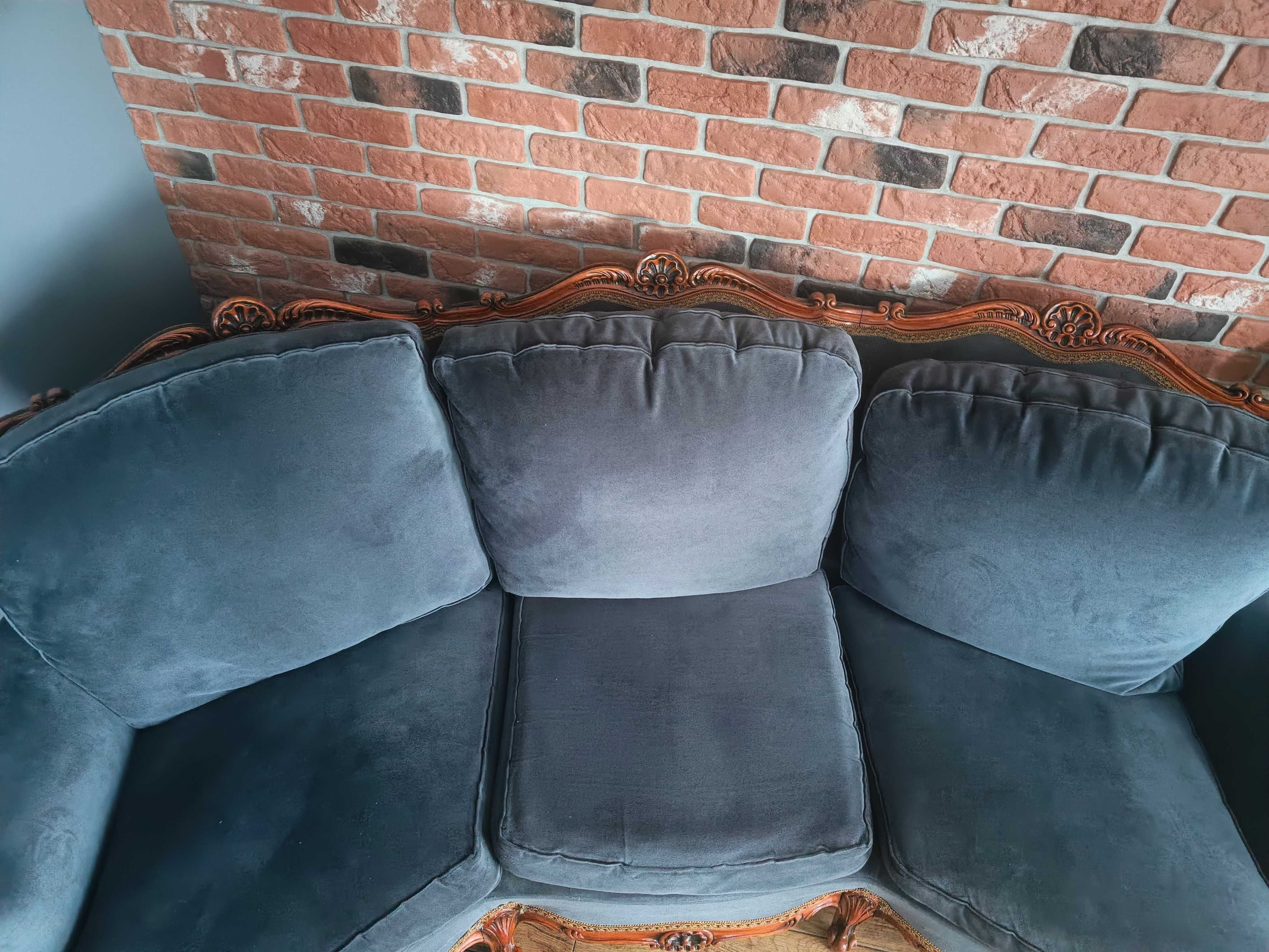 Sofa kanapa ludwikowska Vintage, po renowacji