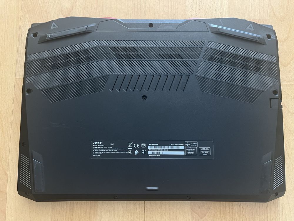 Acer Nitro 5 N20C1 (2020) — i5 10. gen / GTX 1650 Ti / 16 GB RAM