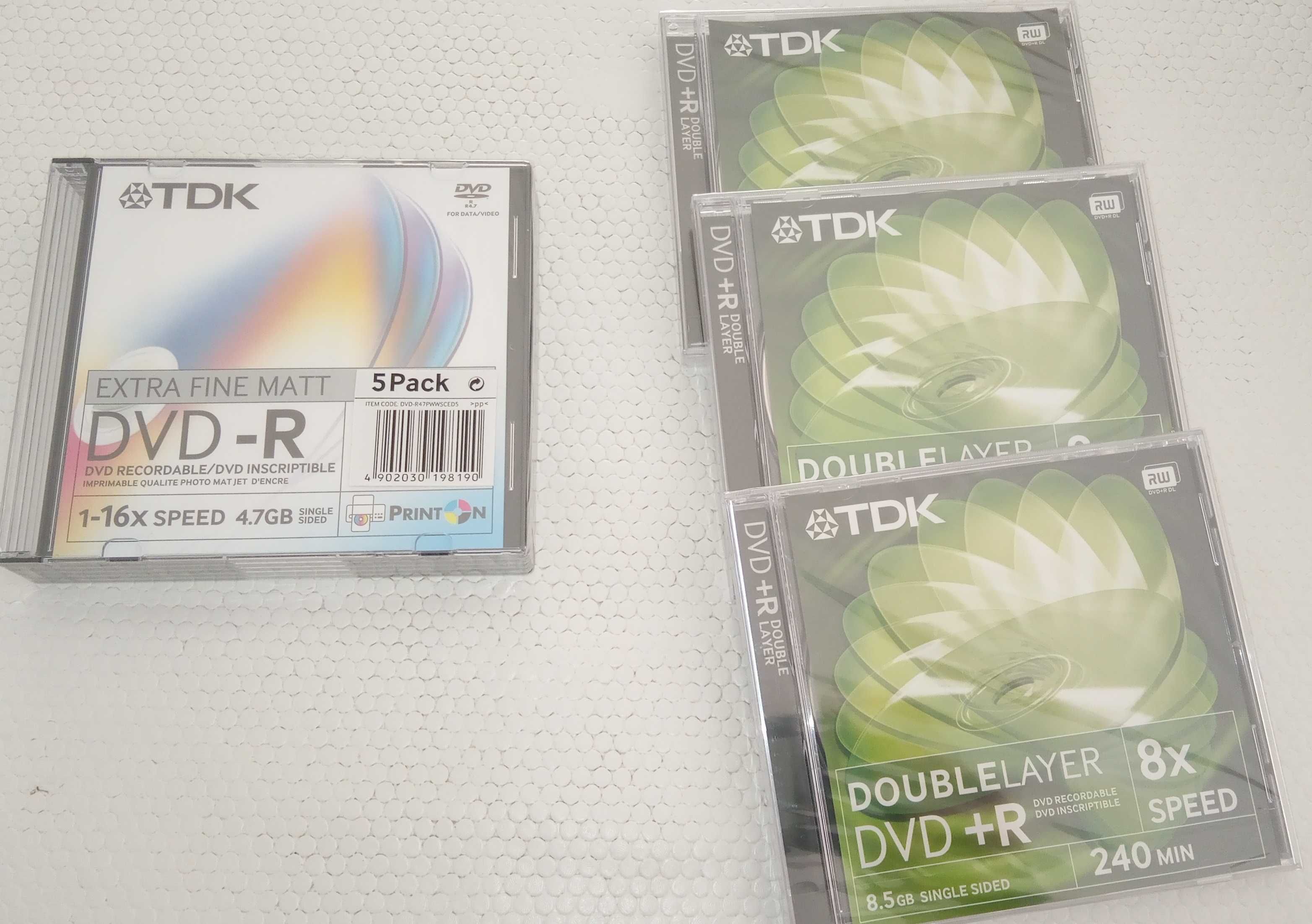 DVD-R , pack de 5, com cx e Dvd 8.5, com cx