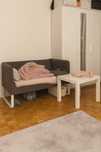 Sofa IKEA KNOPPARP – szara, 2-osobowa – Warszawa Praga Południe