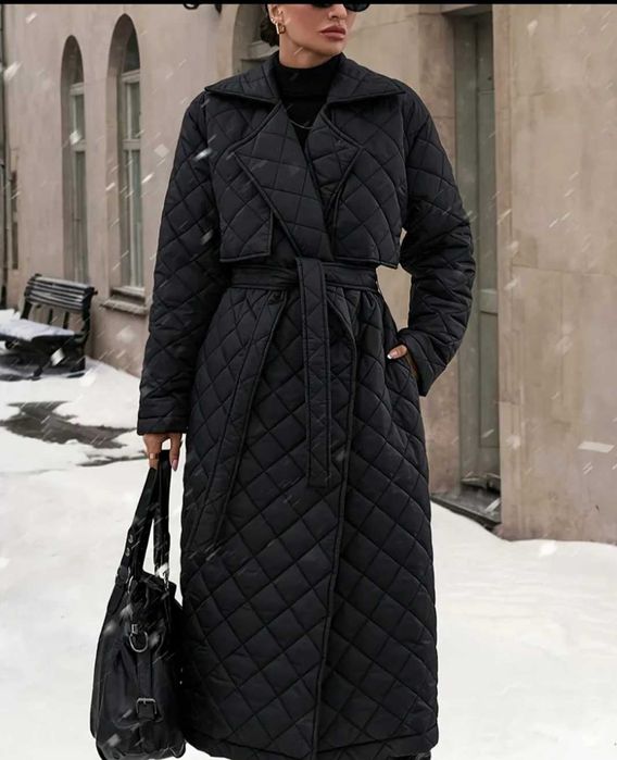 Жіночий пуховик демісезонний